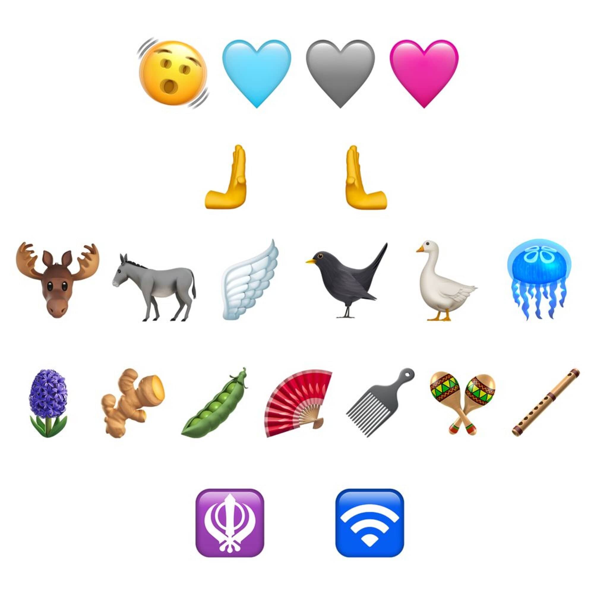 Voici les 31 nouveaux émojis embarqués dans iOS 16.4