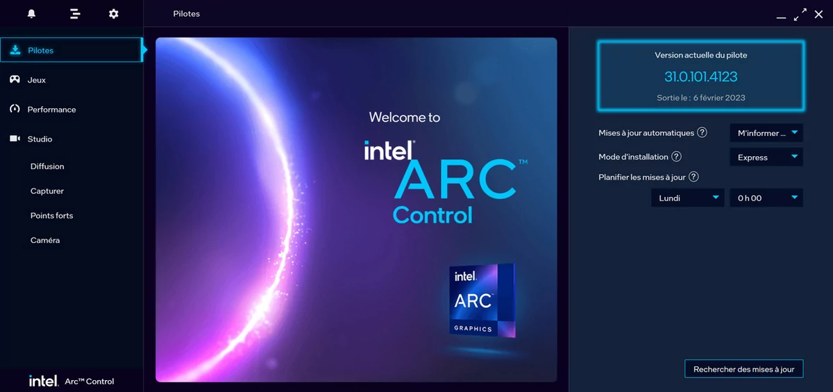 Intel ARC A750 LE © Nerces