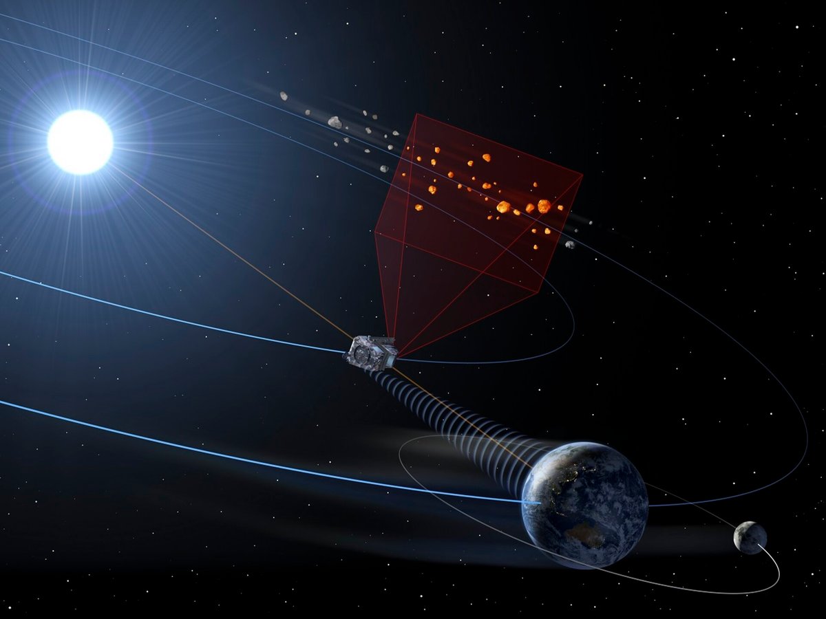 ESA NEOMIR mission future détection astéroïdes © ESA/Pierre Carril