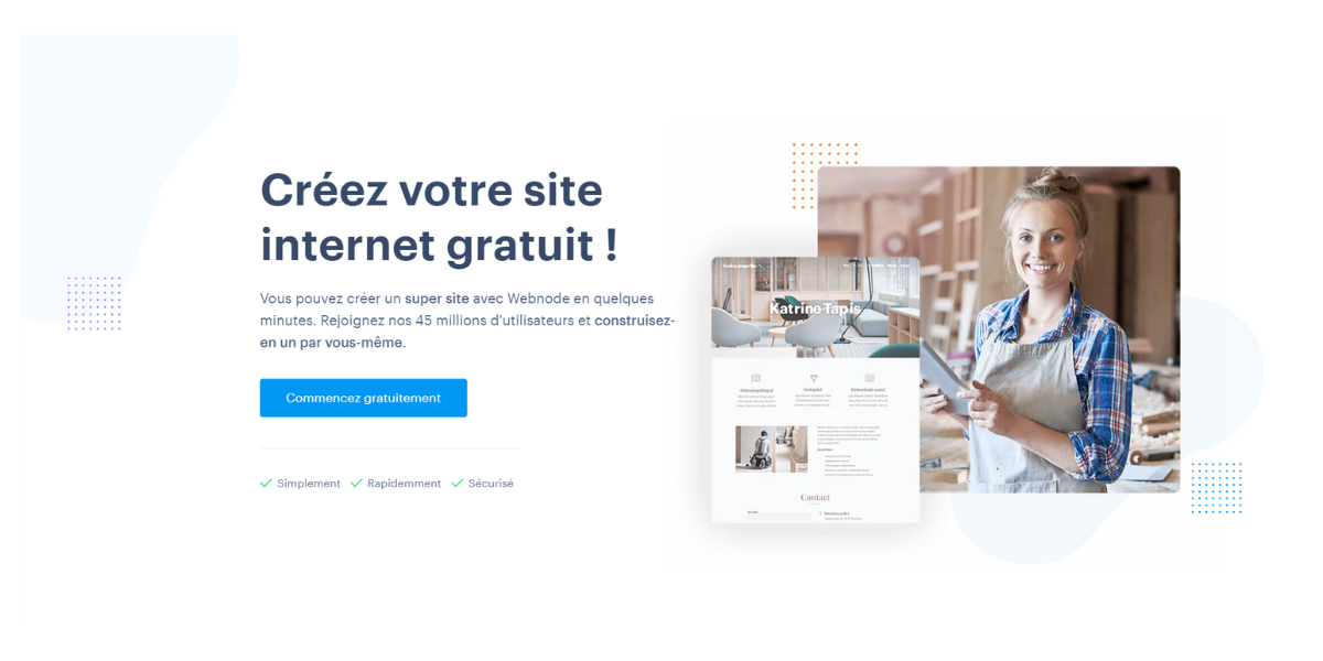 Webnode Accueil © © Webnode