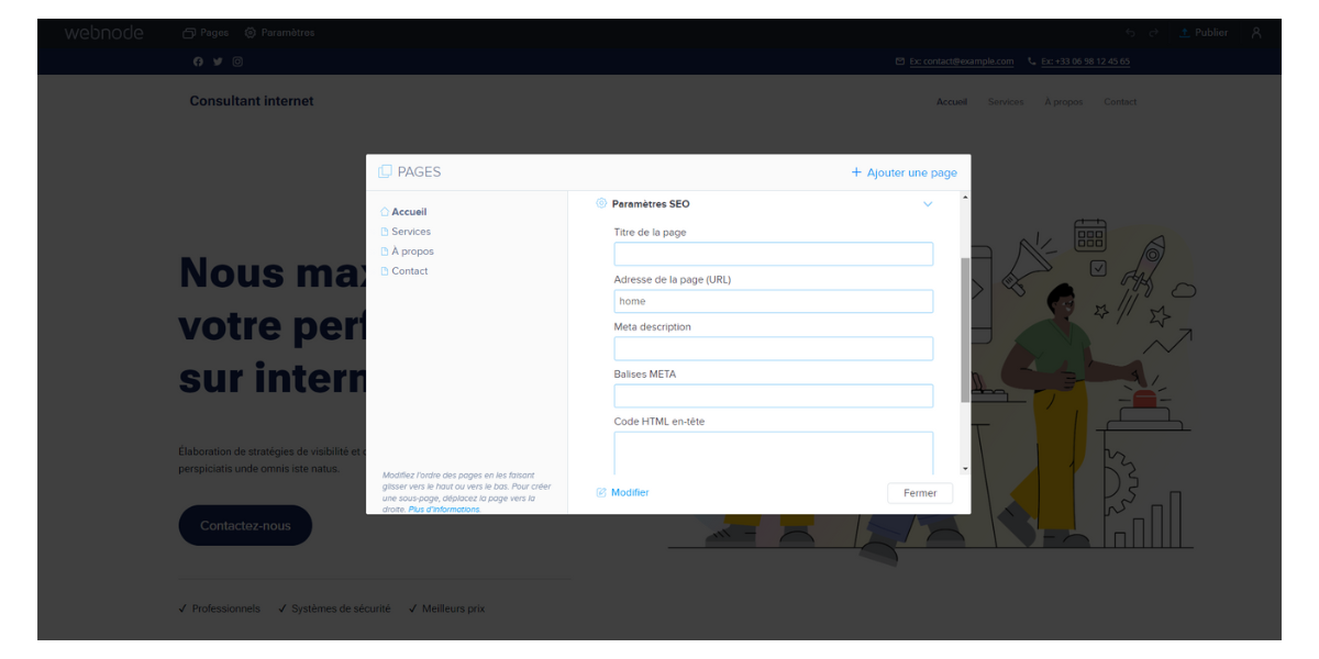 Webnode SEO © © Webnode
