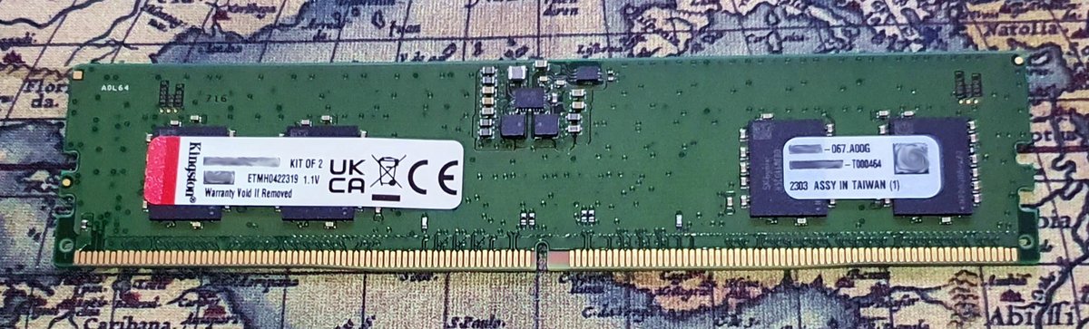 Kingston ValueRAM 16 DDR5-4800 CL40 © Nerces