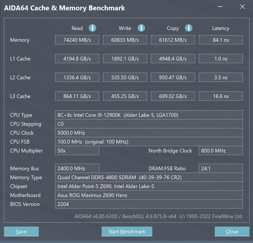 Kingston ValueRAM 16 DDR5-4800 CL40 © Nerces