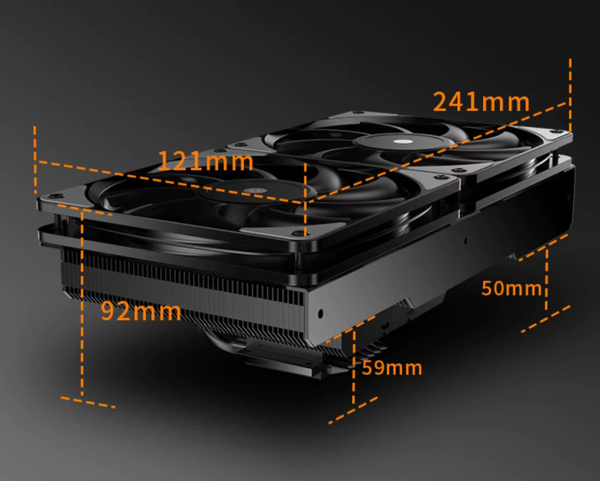 Ventirad JIUSHARK JF13K © WCCFTech