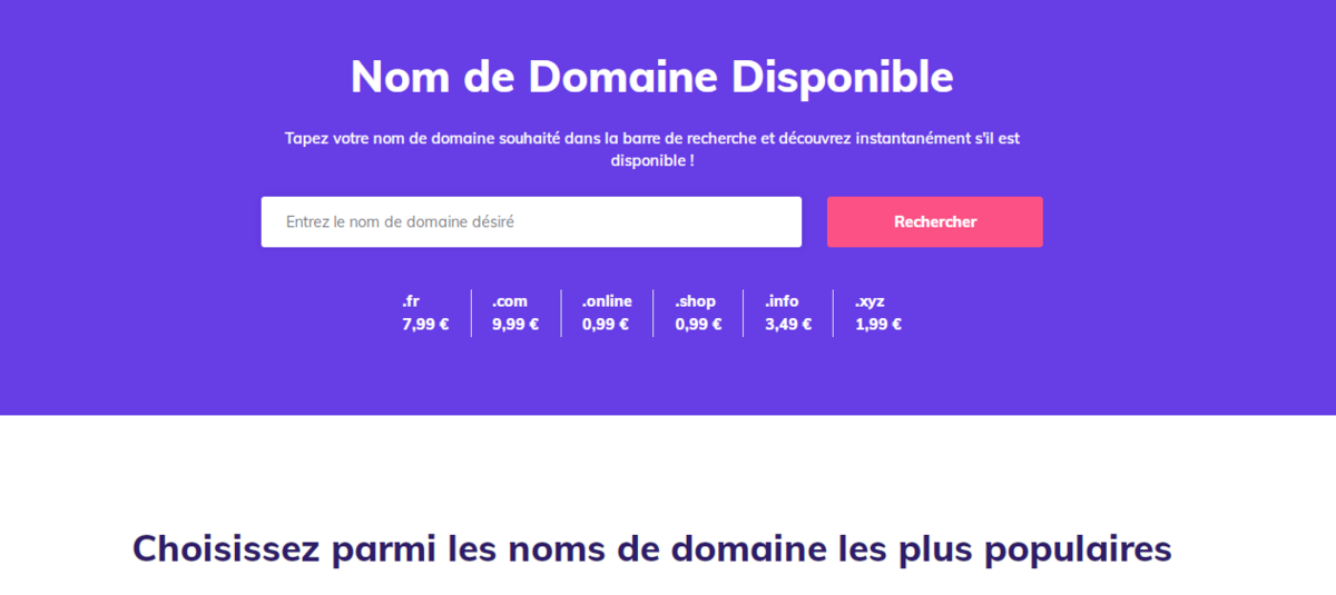 @Hostinger : un service dédié aux noms de domaine