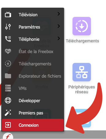 Se connecter à freebox os