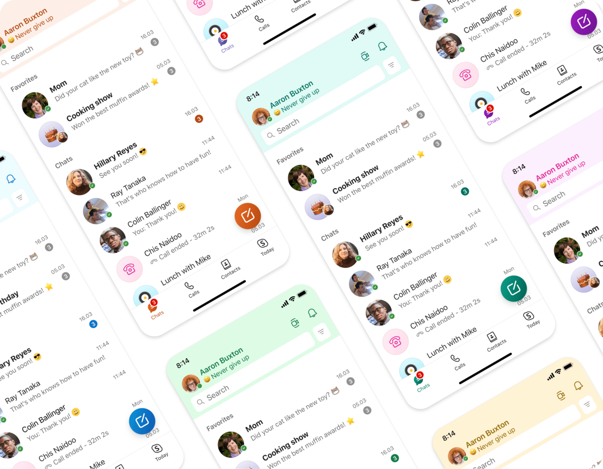 Skype iOS © © Skype