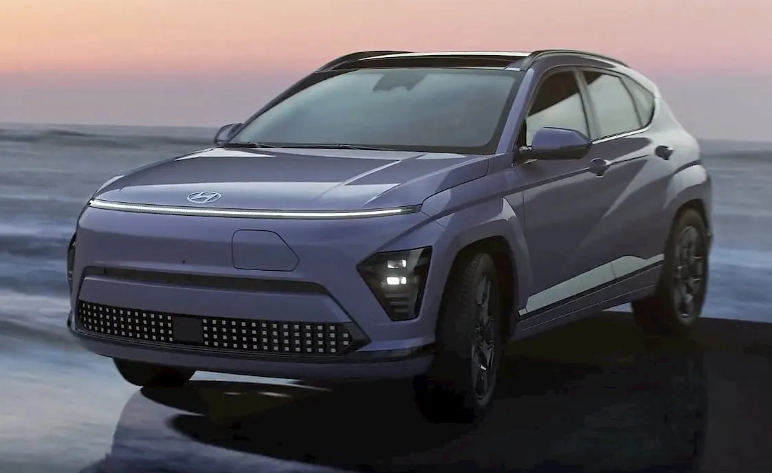 La future Hyundai Kona 100 % électrique, prévue pour 2024, se présente en vidéo