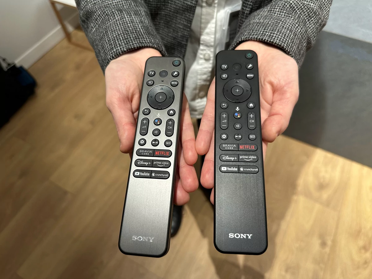Sony Bravia XR - télécommandes © Colin Golberg