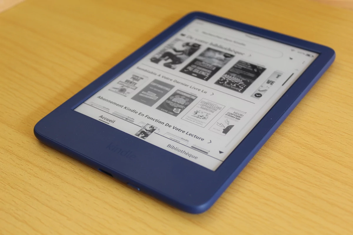 Amazon Kindle 2022 - Interface © Johan Gautreau