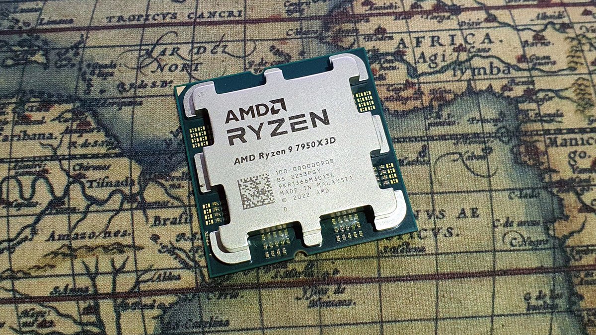 AMD Ryzen 9 7950X3D © Nerces