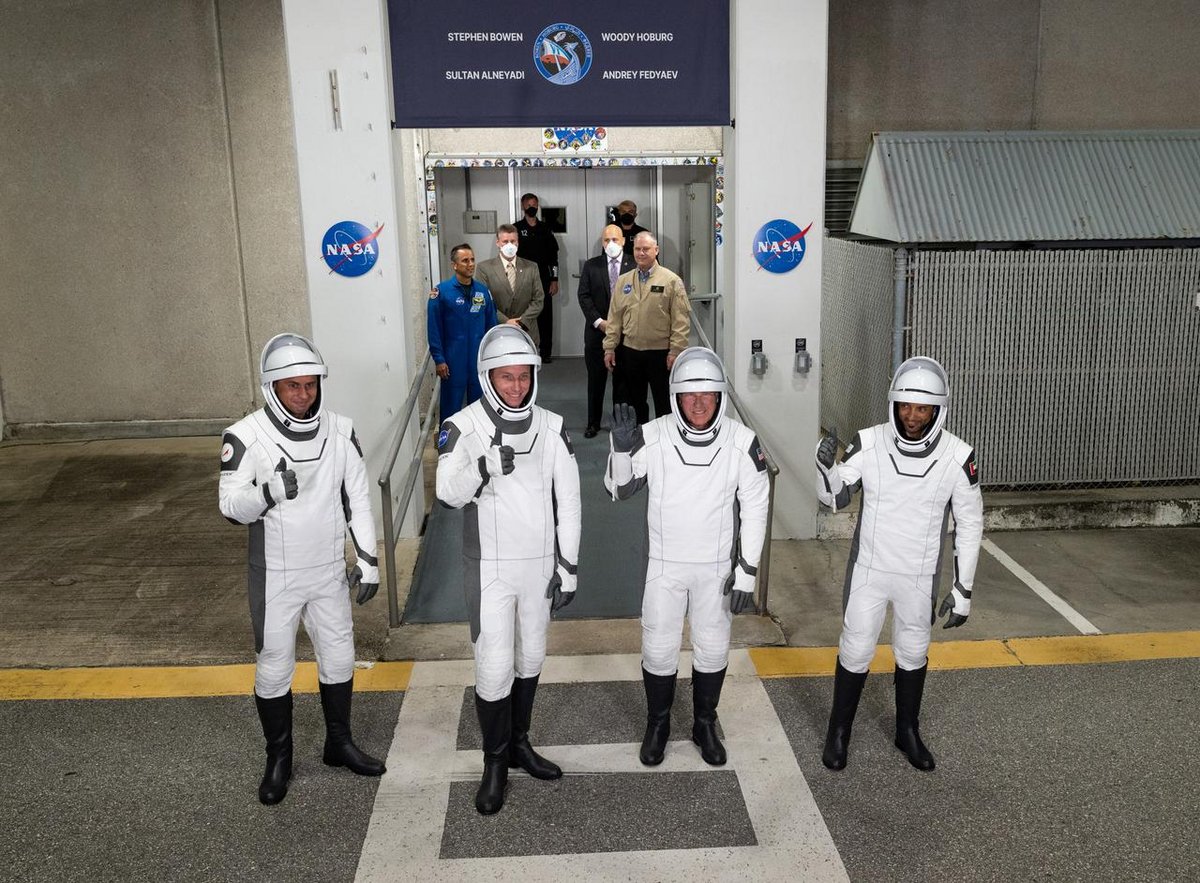 NASA SpaceX Crew-6 équipage © NASA