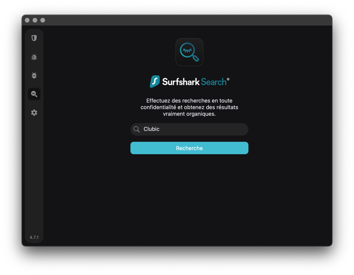 Surfshark search