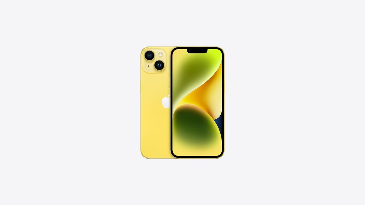 iPhone 14 jaune © © Apple