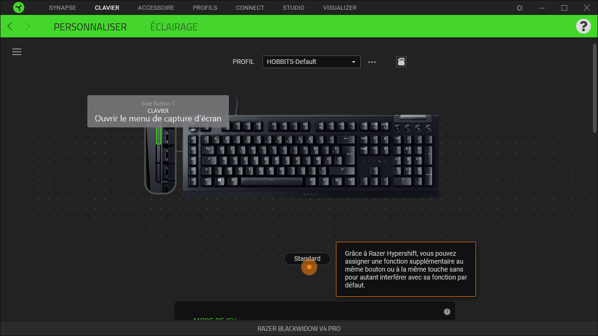 Razer BlackWidow V4 Pro © Nerces