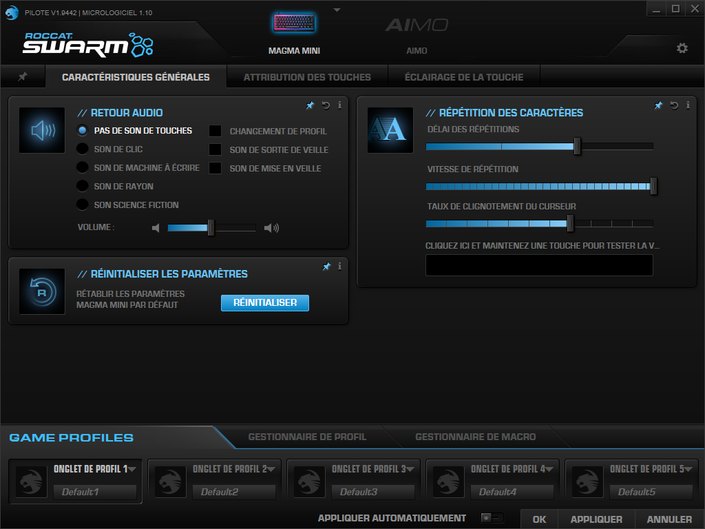 Roccat Magma Mini © Nerces