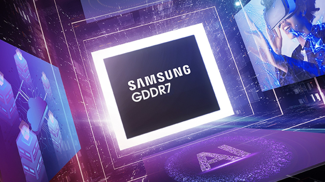 Toujours plus rapides, les premières puces de mémoire vidéo GDDR7 de Samsung arrivent