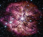 Le téléscope James Webb nous offre une étoile rare et magnifique sur le point d'exploser en supernova