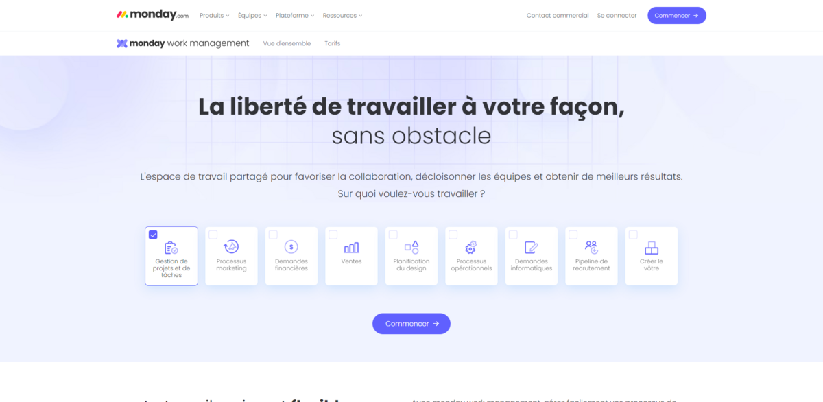 avis monday com creation compte