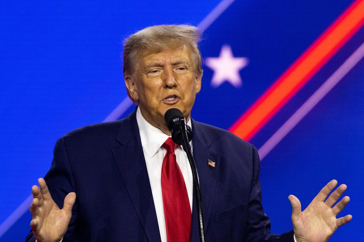 Donald Trump, le 4 mars 2023 lors d'une conférence conservatrice dans le Maryland © Shutterstock