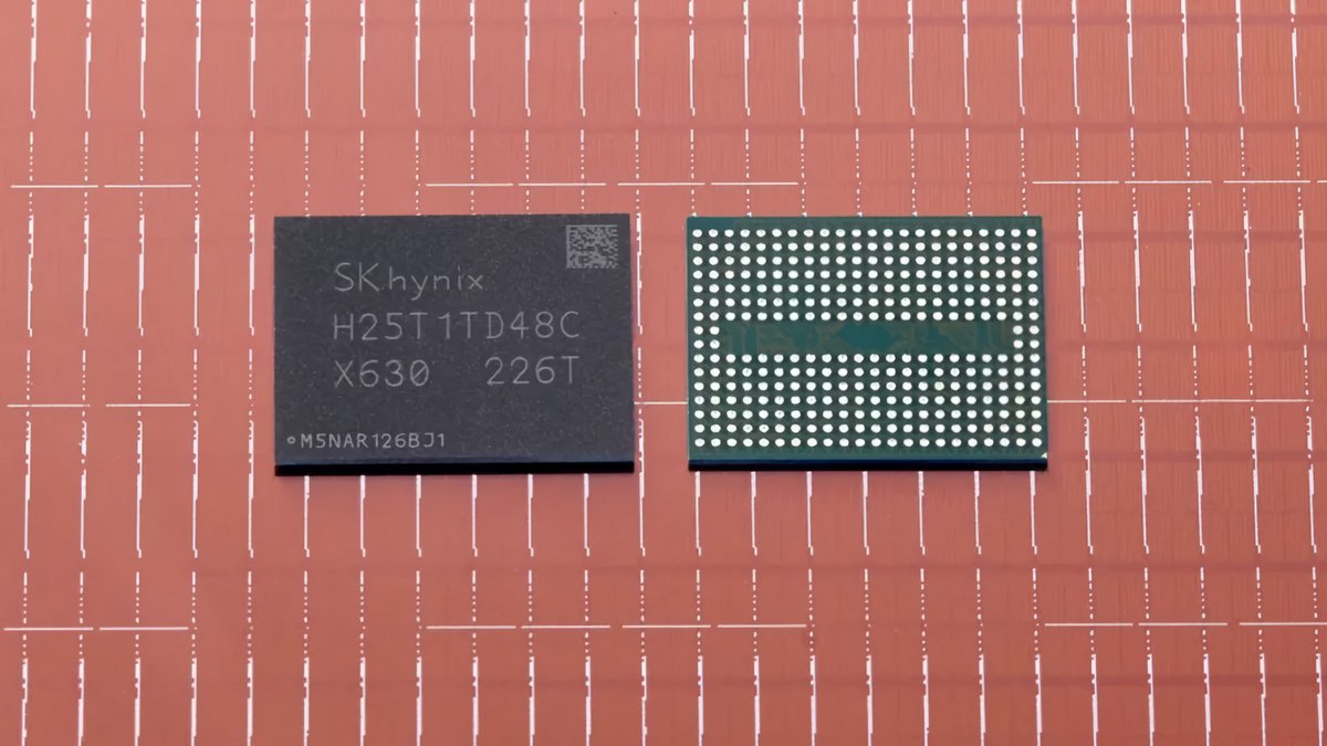 SK Hynix 3D NAND 300 couches © SK Hynix