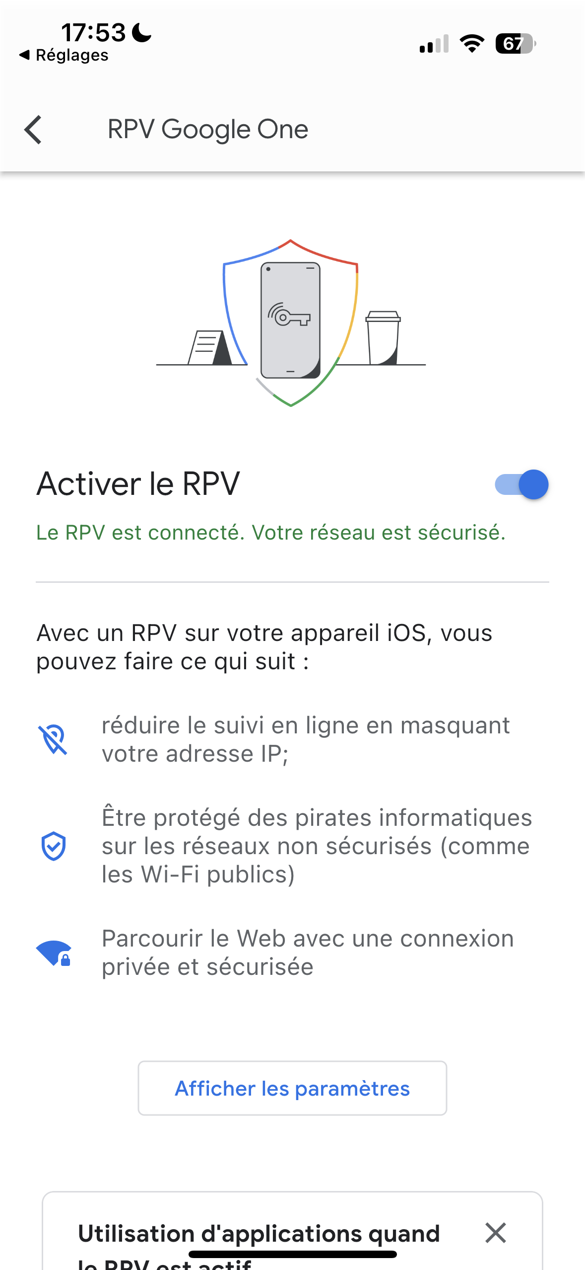 Google One VPN - Android