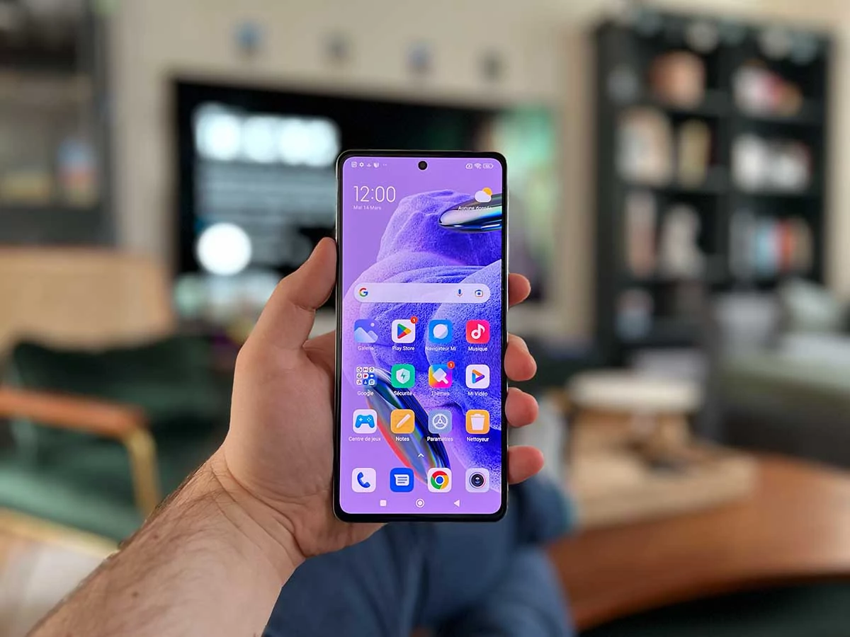 Écran Xiaomi Redmi Note 12 Pro+ © Nicolas Lafarge