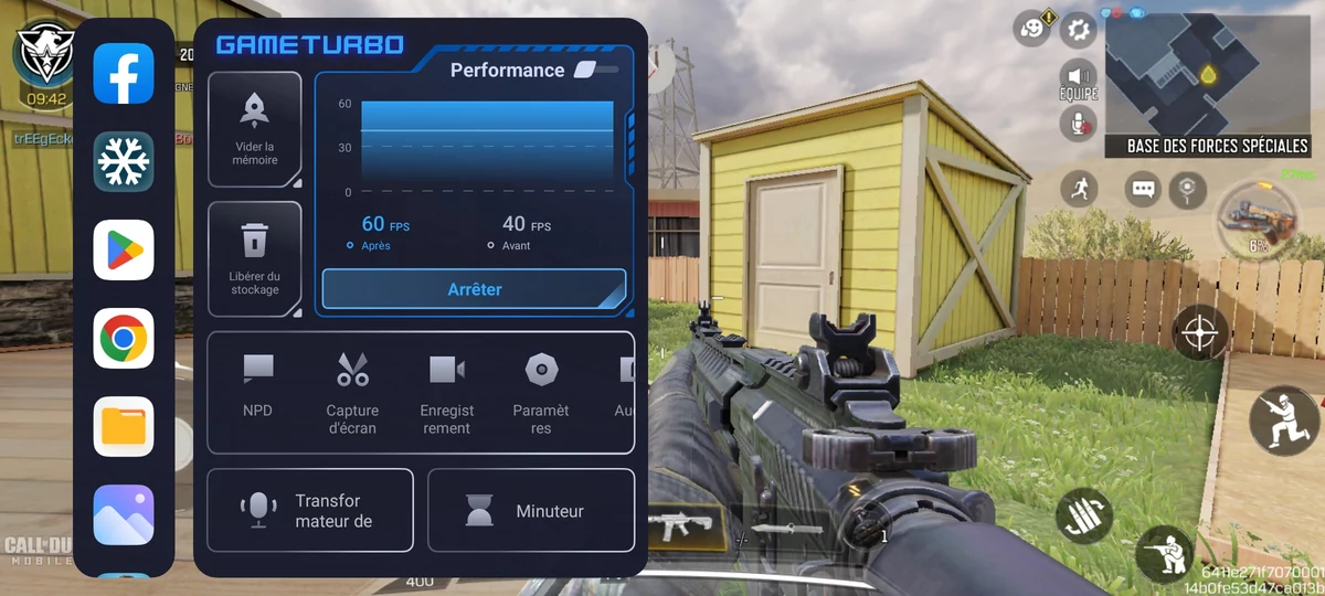 Game Turbo Xiaomi Redmi Note 12 Pro+ © Nicolas Lafarge
