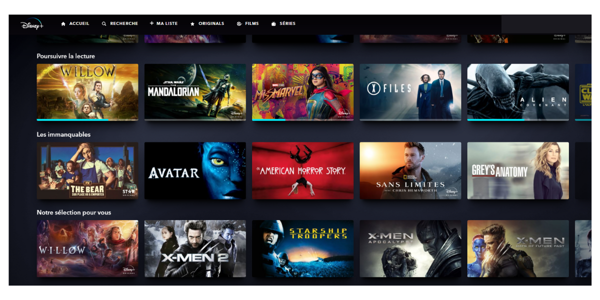 Disney+ 4 © © Disney