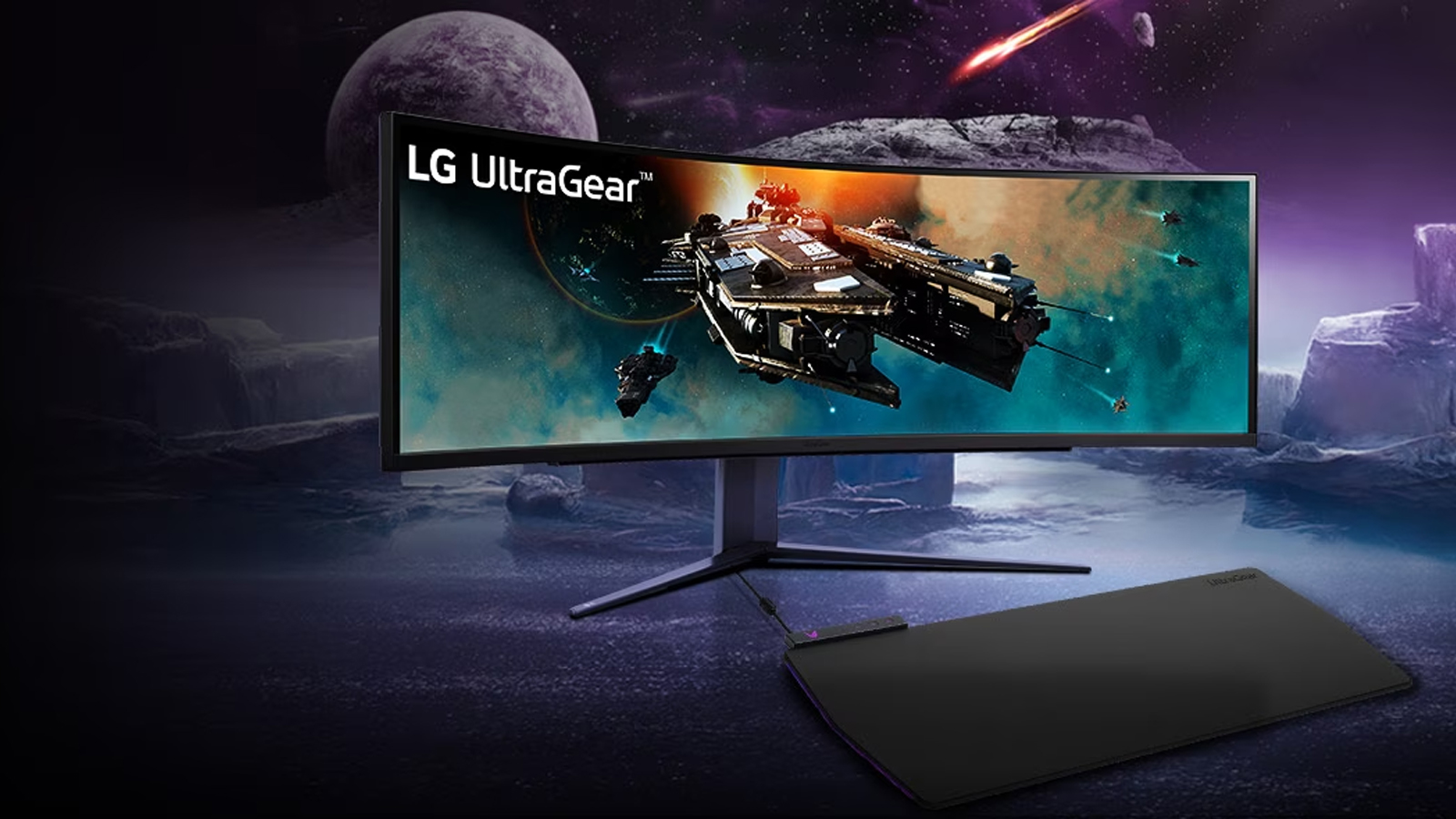 Ecran PC Gamer LG ULTRAGEAR 49GR85DC-B Incurvé 49'' VA