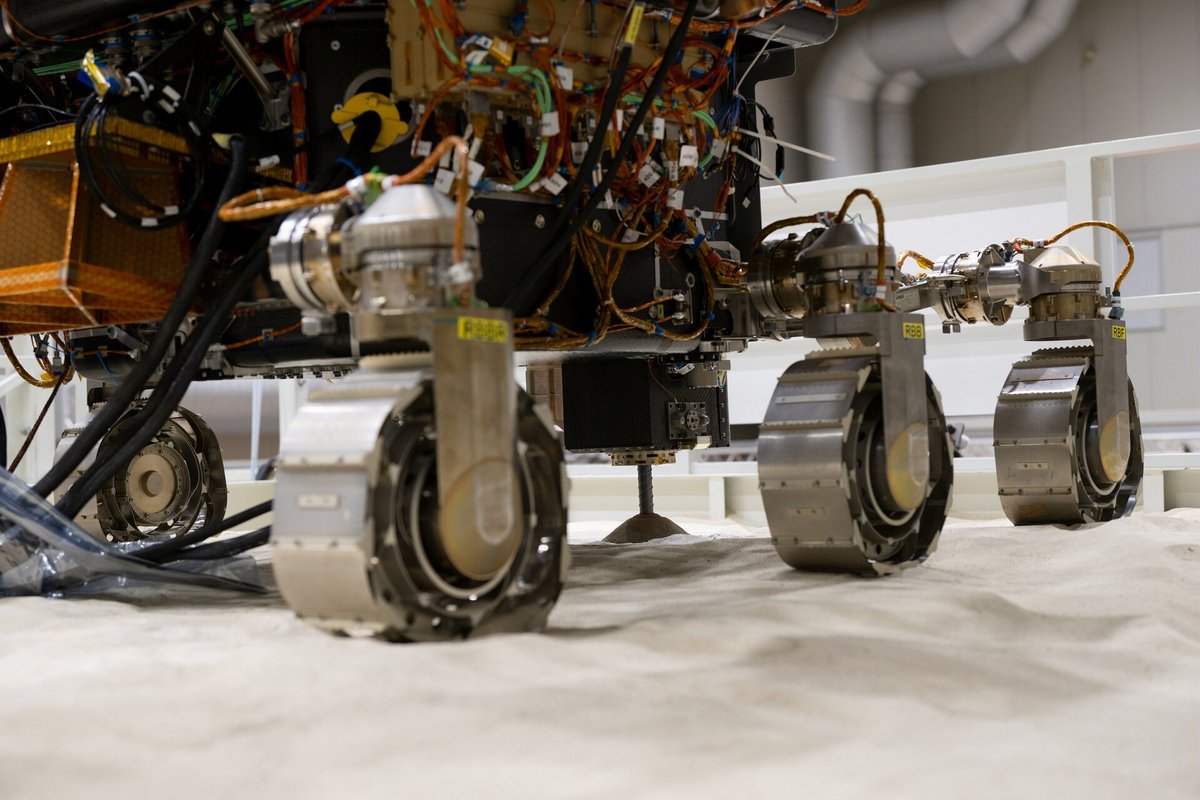 Le "double" terrestre du rover Rosalind Franklin, Amalia, a réussi sa campagne de forage © ESA / S. Corvaja