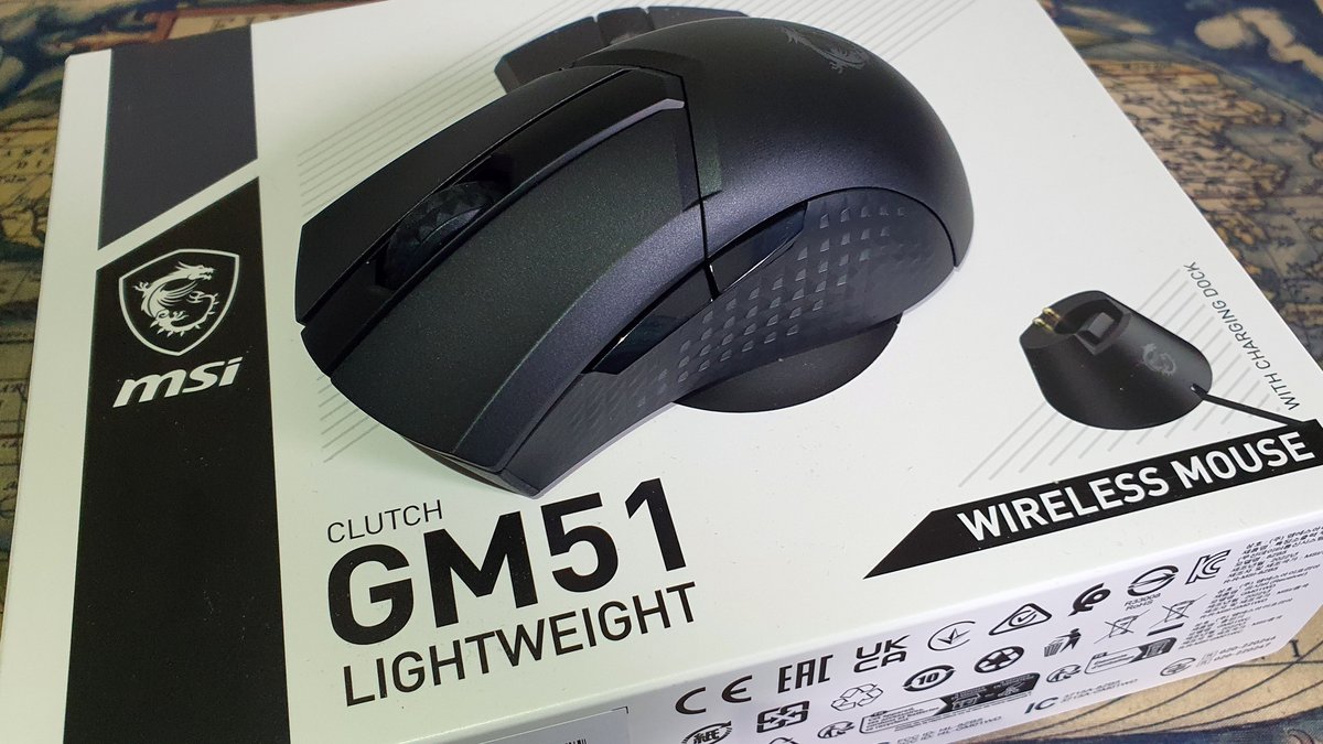 MSI Clutch GM51 Lightweight Wireless © Nerces