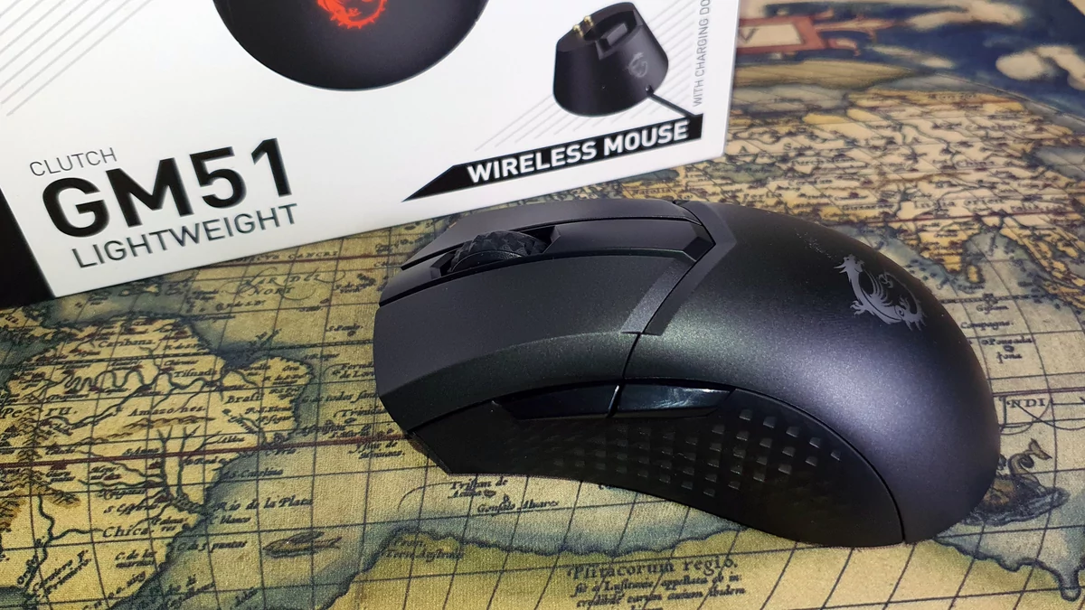 MSI Clutch GM51 Lightweight Wireless © Nerces