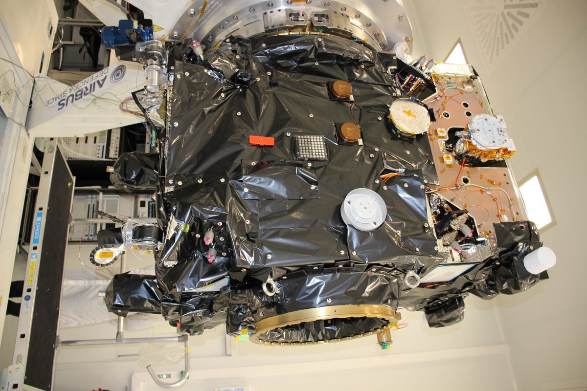 Le satellite avec le coronographe. Crédits ESA