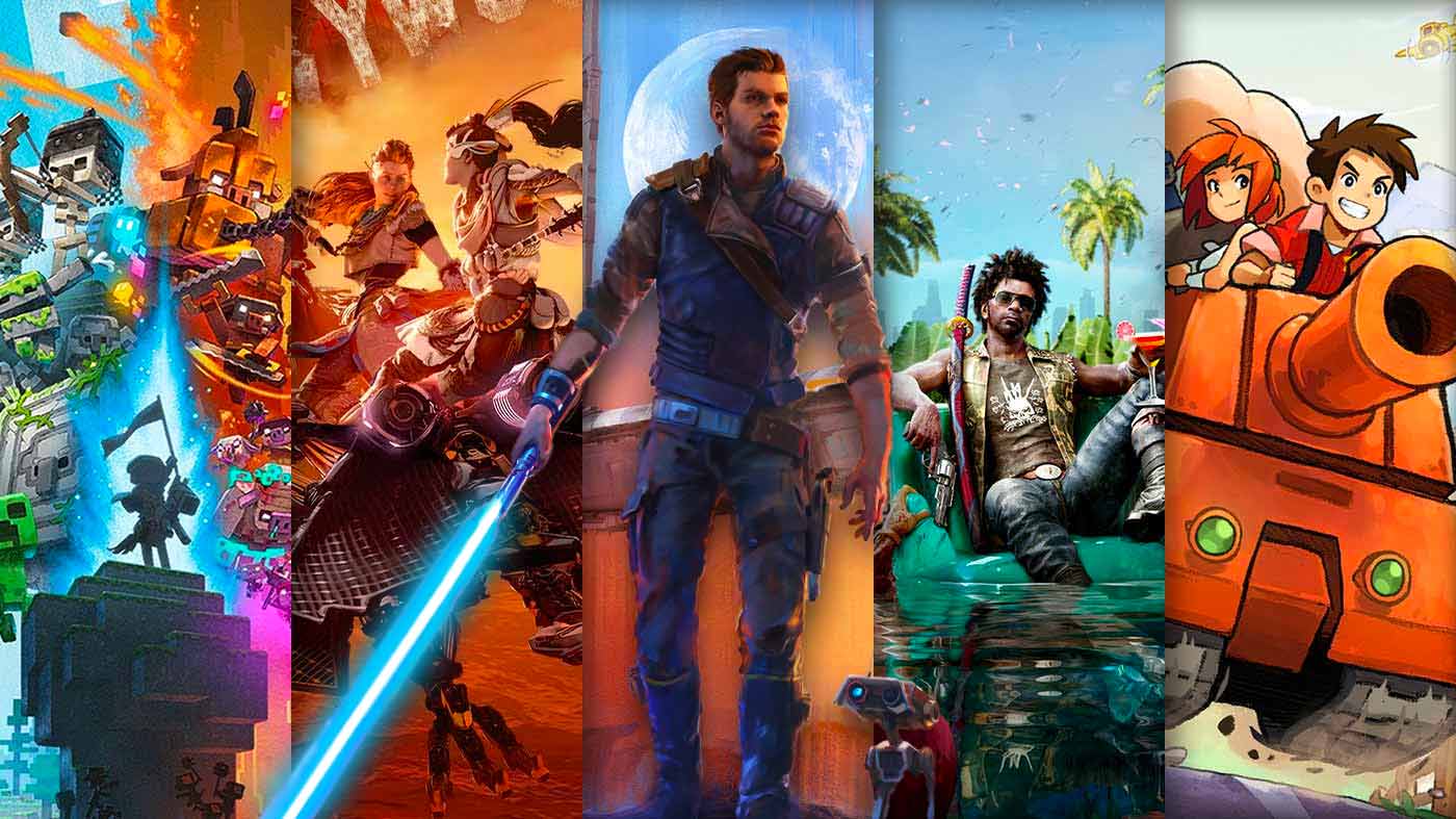 Le top 5 des jeux vidéo à ne pas manquer en avril