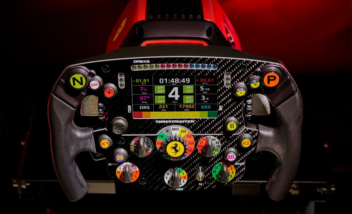 T818 Ferrari SF1000 Simulator © Thrustmaster