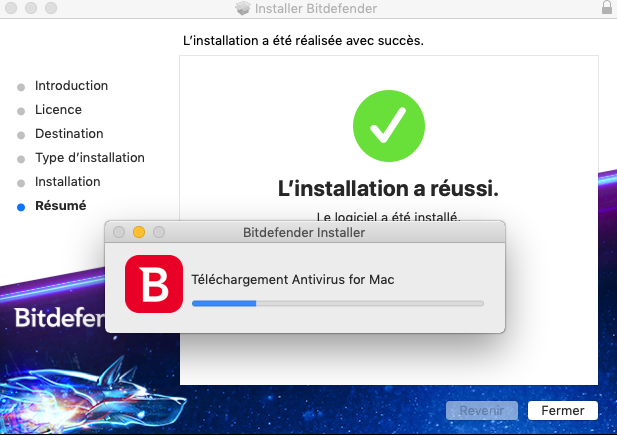 Bitdefender - Installation macOS