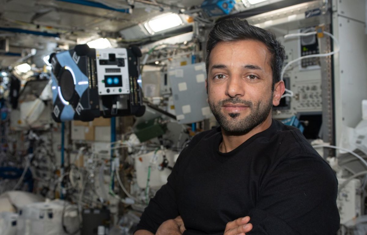 L&#039;astronaute Sultan Al Neyadi a pu travailler avec un robot &quot;autonome&quot; Astrobee © NASA