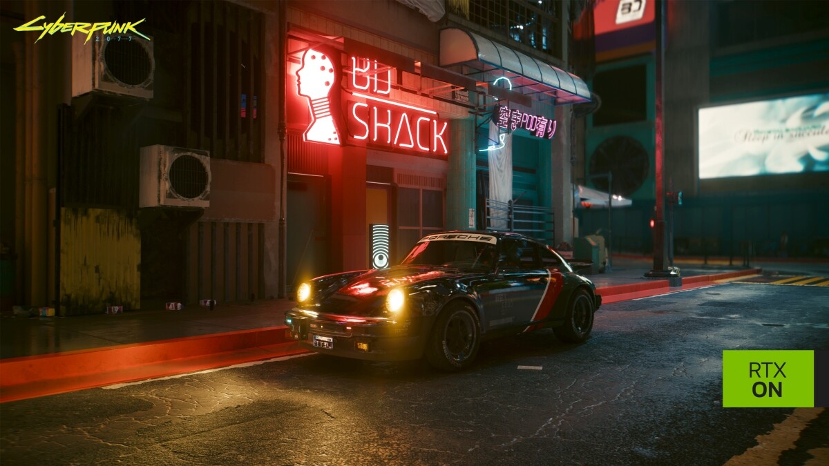 Cyberpunk 2077 RT Overdrive © NVIDIA