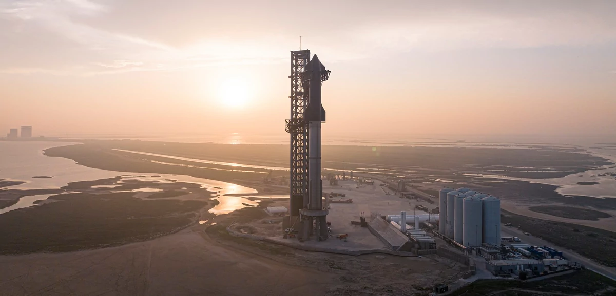 Starship assemblé premier décollage SN24 BN7 © SpaceX