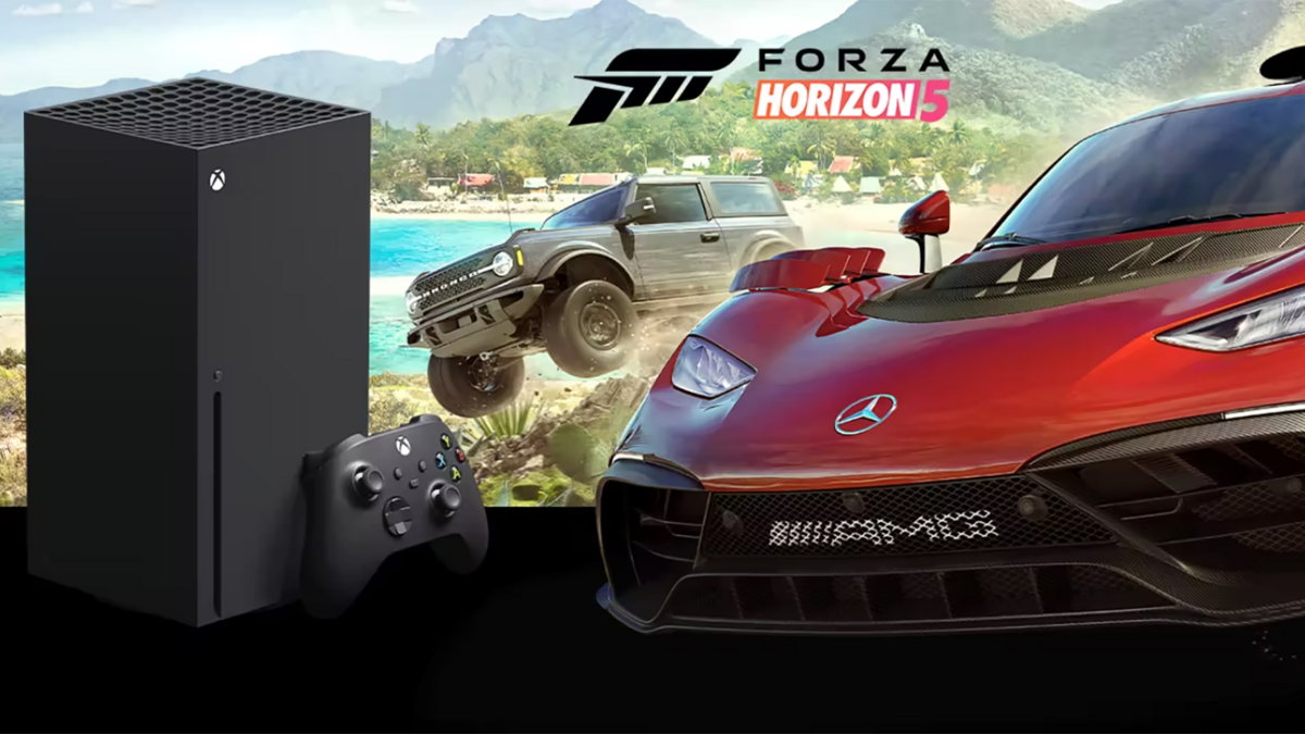 Le pack Premium Forza Horizon 5 avec la Xbox Series X