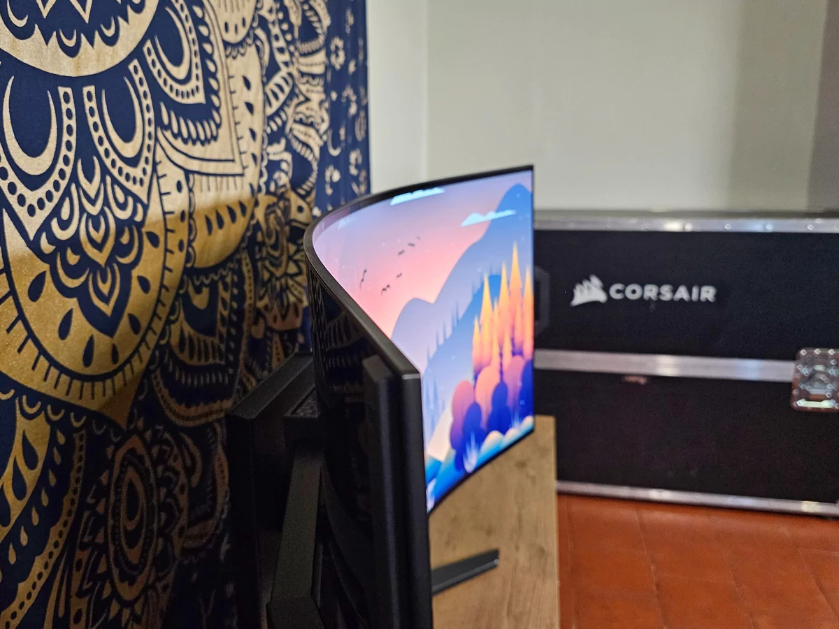 Test Corsair Xeneon Flex © Matthieu Legouge