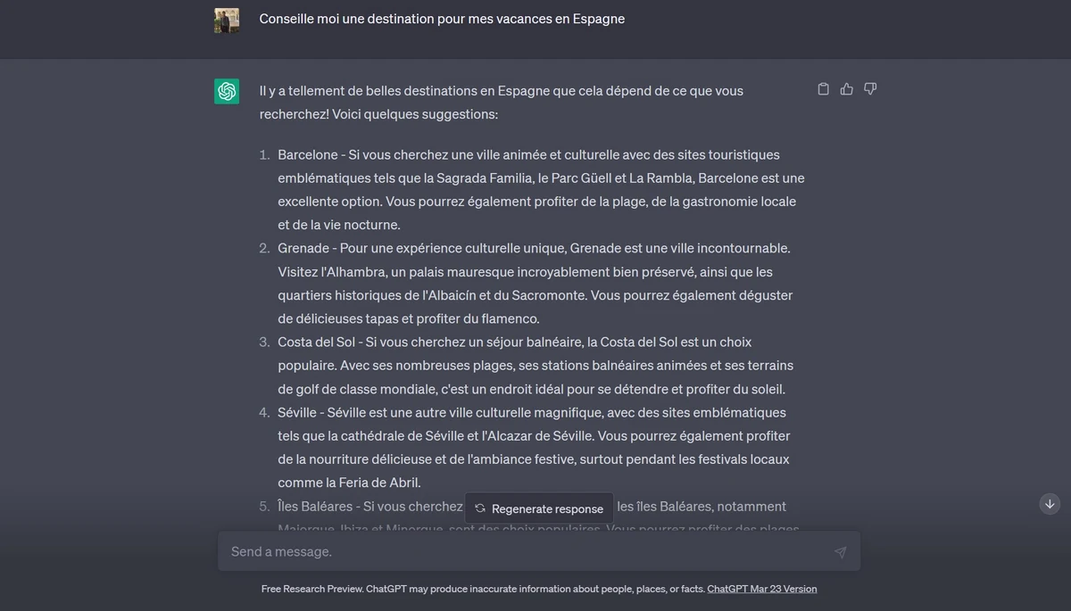 © ChatGPT / Alexandre Schmid pour Clubic