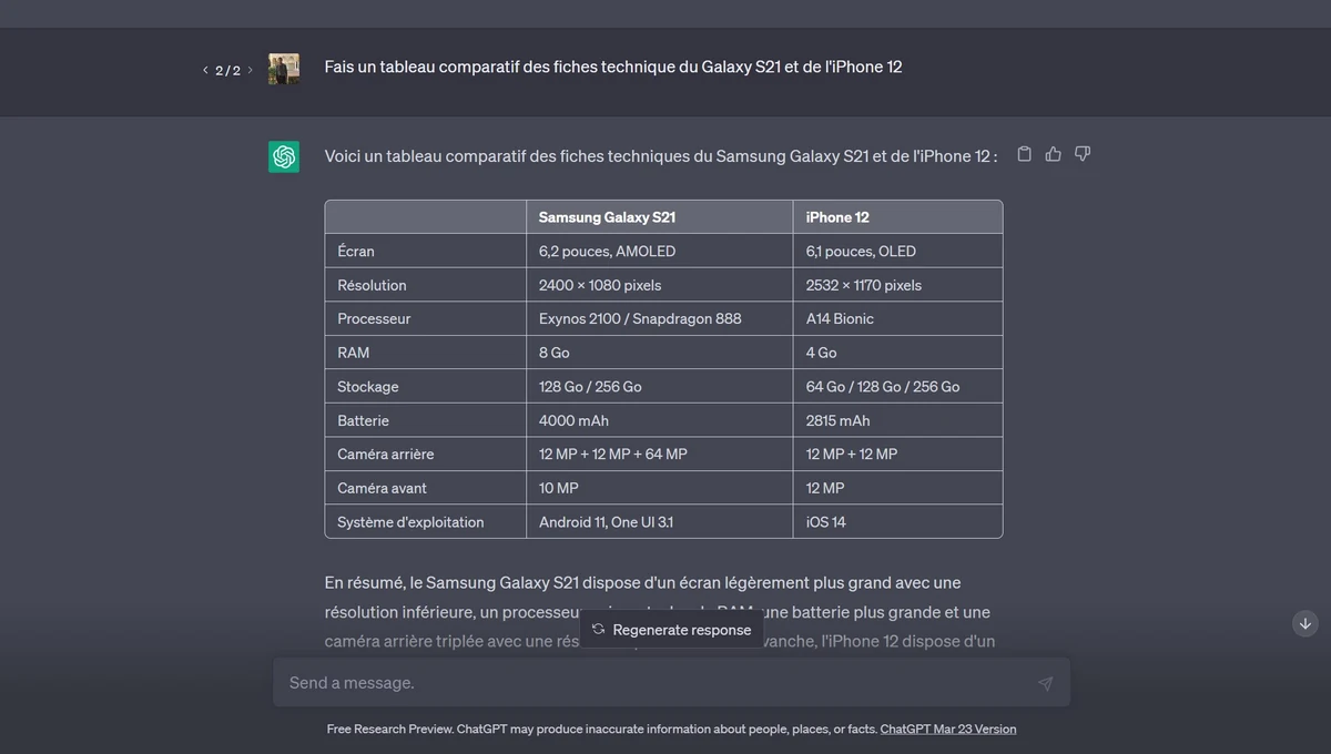 © ChatGPT / Alexandre Schmid pour Clubic