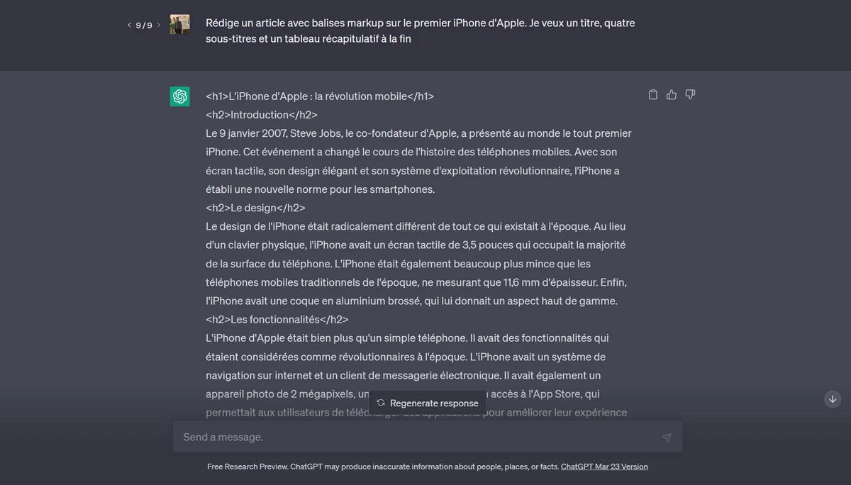 © ChatGPT / Alexandre Schmid pour Clubic