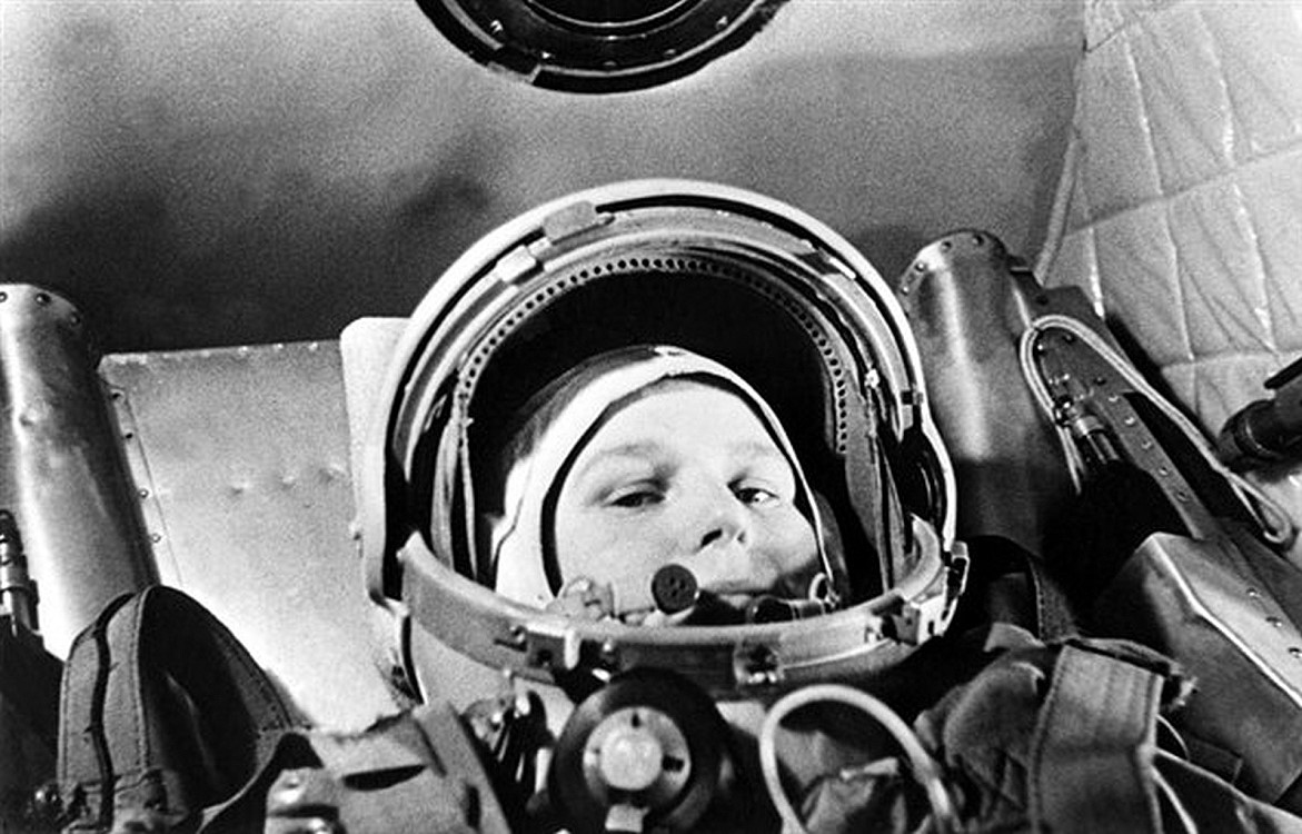 Valentina Terechkova dans sa capsule Vostok © URSS / N.A.