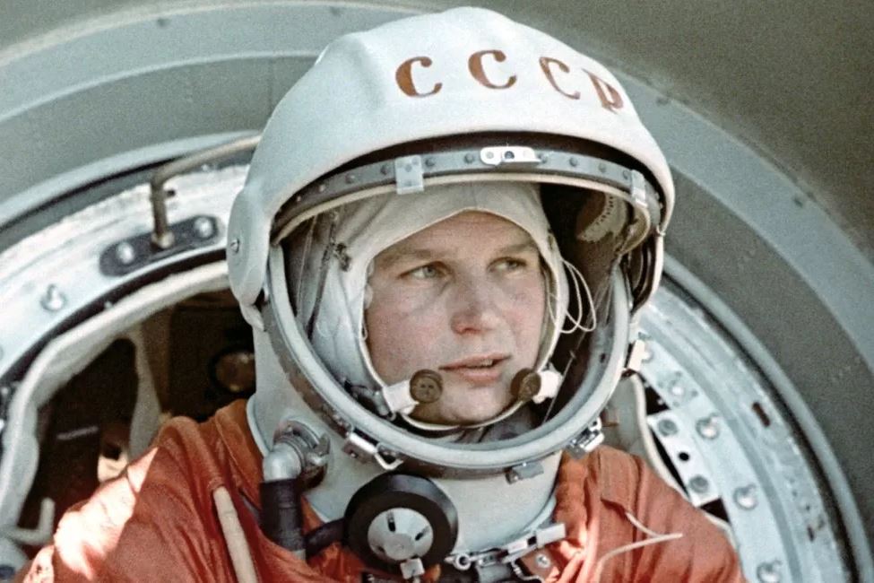 Valentina Terechkova, devenue pionnière spatiale en juin 1963 © URSS / N.A.