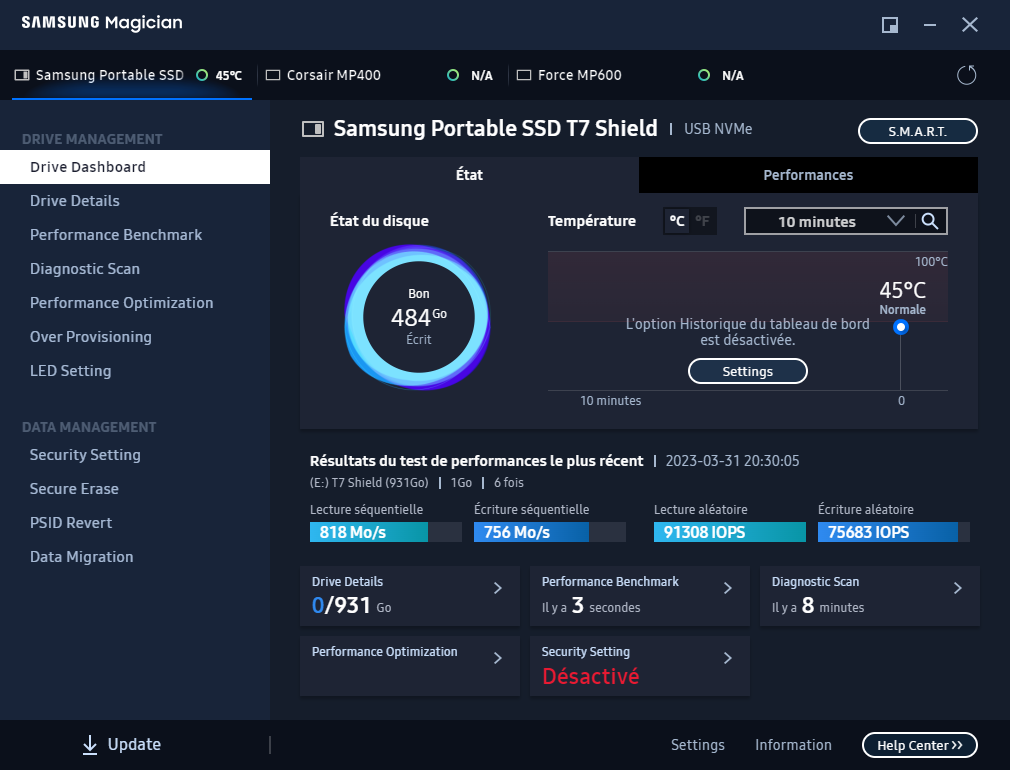 Samsung T7 Shield © Nerces