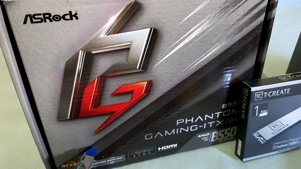 ASRock B550 Phantom Gaming-ITX/ax © Nerces
