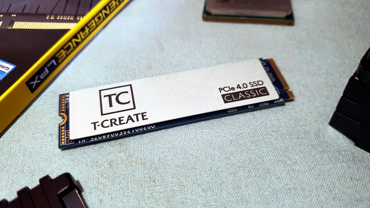 TeamGroup T-Create Classic PCIe 4.0 © Nerces